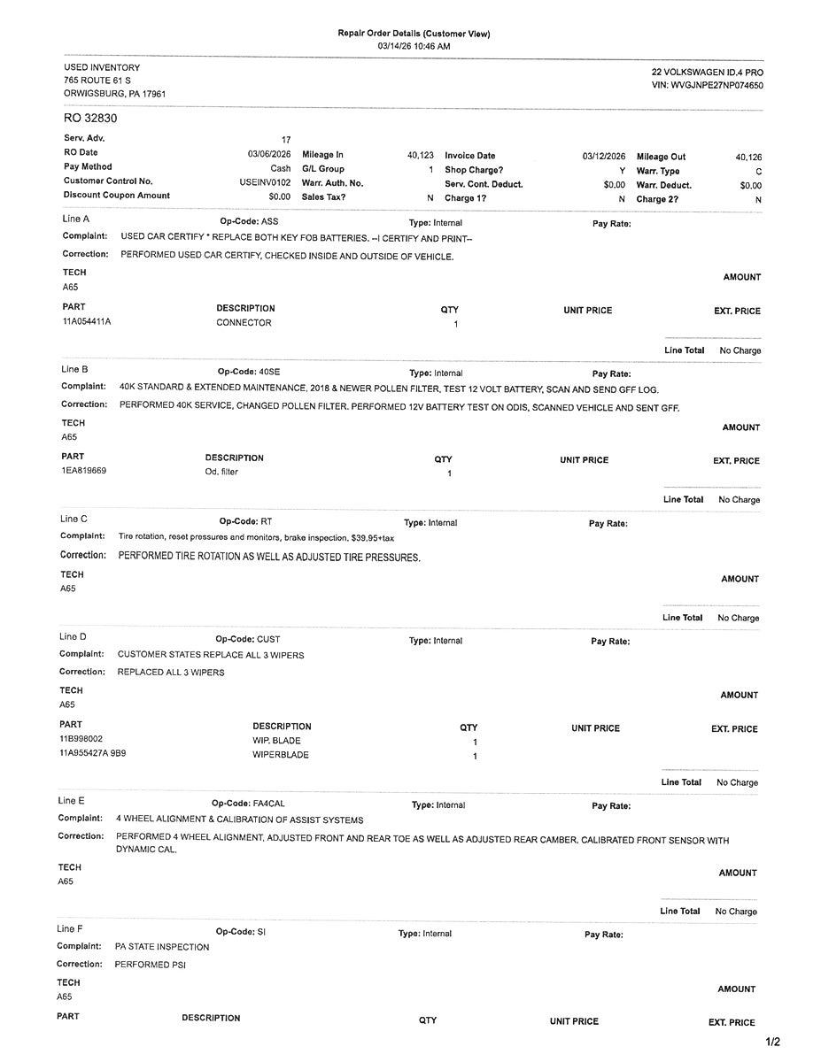 2022 Volkswagen ID.4 AWD Pro