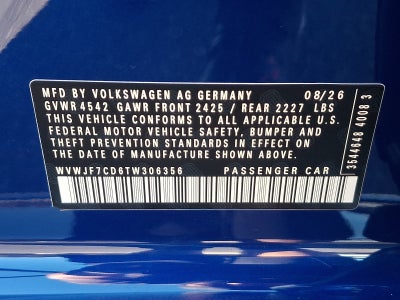 2026 Volkswagen Golf R Base