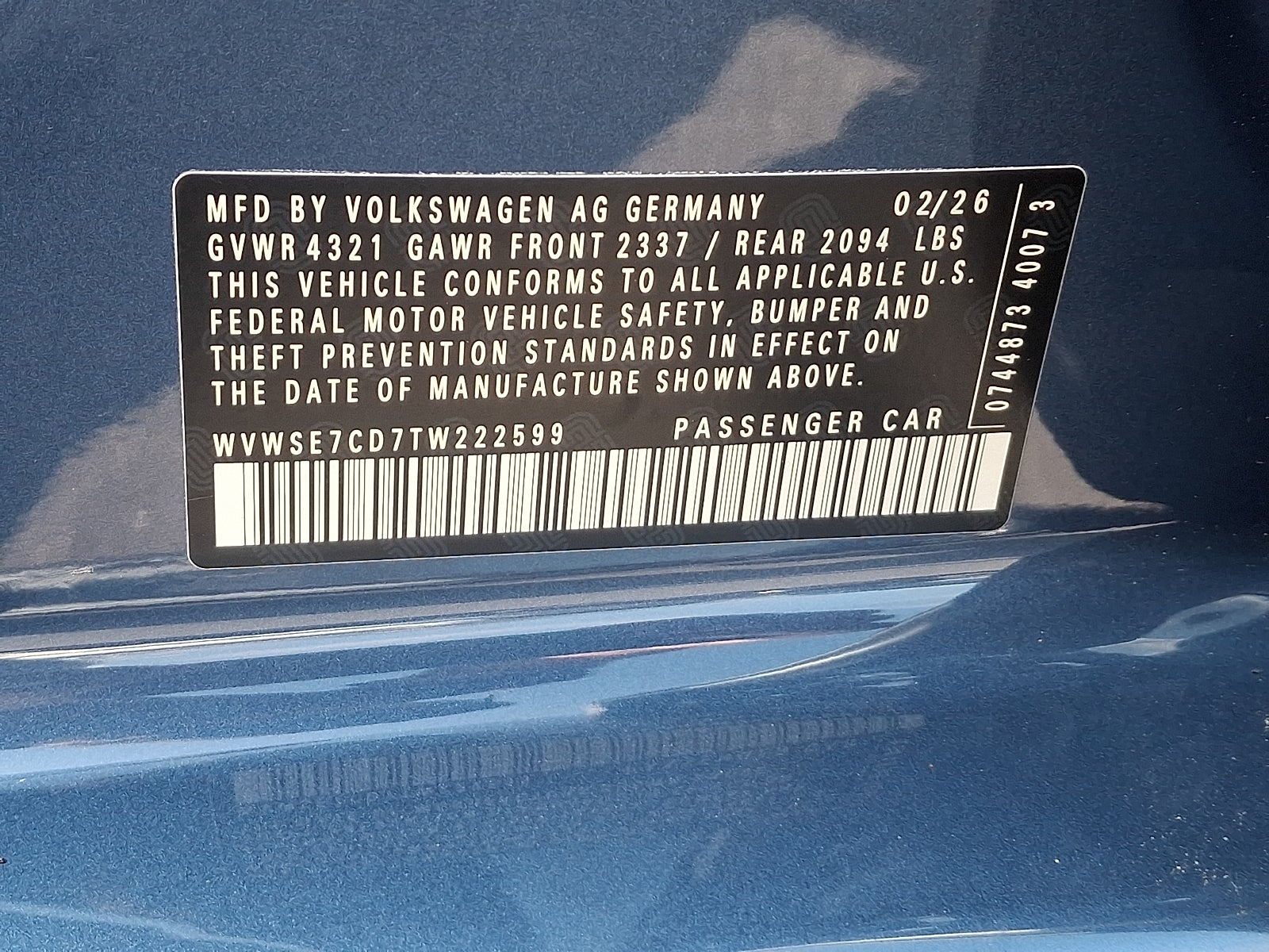 2026 Volkswagen Golf GTI SE