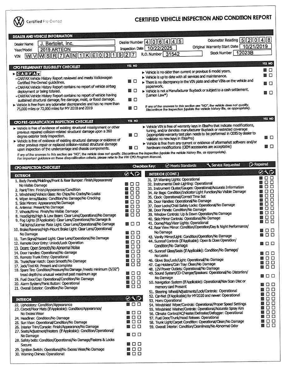 2019 Volkswagen Arteon 2.0T SEL R-Line