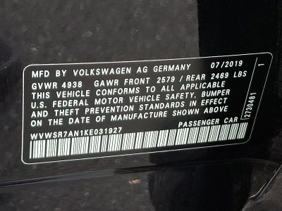 2019 Volkswagen Arteon 2.0T SEL R-Line