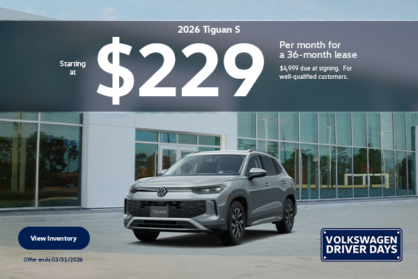 MY26 Tiguan Lease